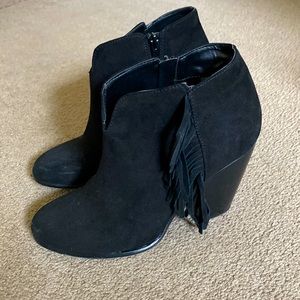 Fringe Ankle Booties